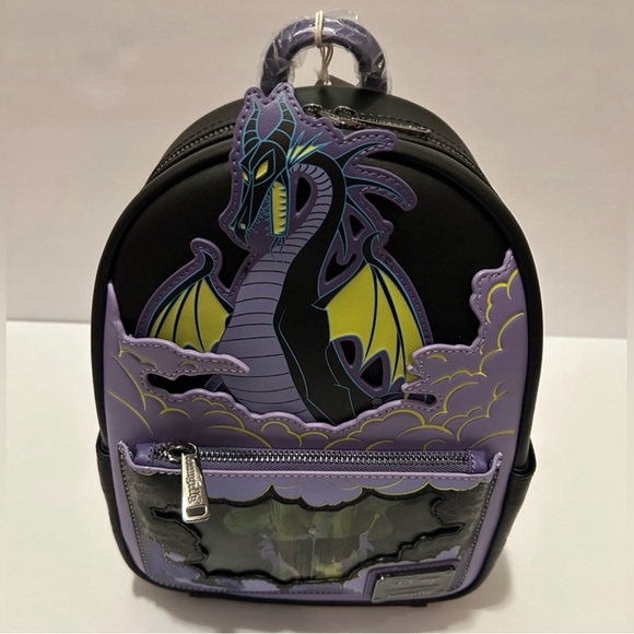 Loungefly Maleficent Dragon Lenticular Glow-in-Dark - Amazon Exclusive main image 7